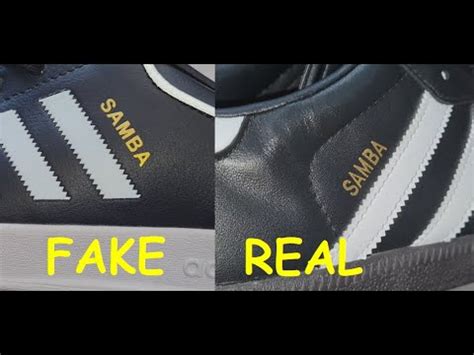 fake vs real adidas samba|Adidas Samba counterfeit trainers.